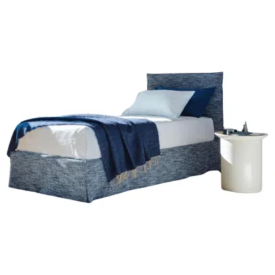 Pre-owned Gervasoni Single Bed With Second Pull-out Bed  Ghost 82 S Design Paola Navone In Gray