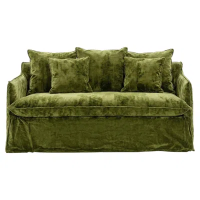 Pre-owned Gervasoni Sofa Bed  Ghost 15 Design Paola Navone - Deus Demetra In Brown