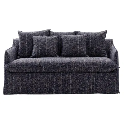 Pre-owned Gervasoni Sofa Bed  Ghost 15 Design Paola Navone - Lake View In Black