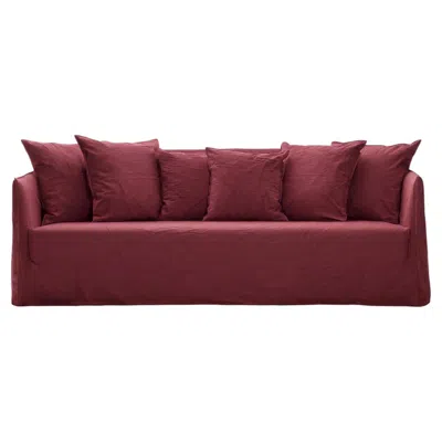 Pre-owned Gervasoni Sofa  Ghost 112 Design Paola Navone – New Linum In Brown