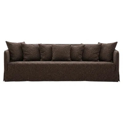 Pre-owned Gervasoni Sofa  Ghost 114 Design Paola Navone – Petite Bouclé In Black