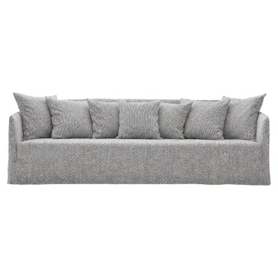 Pre-owned Gervasoni Sofa  Ghost 14 Design Paola Navone – Birds Heron In Gray