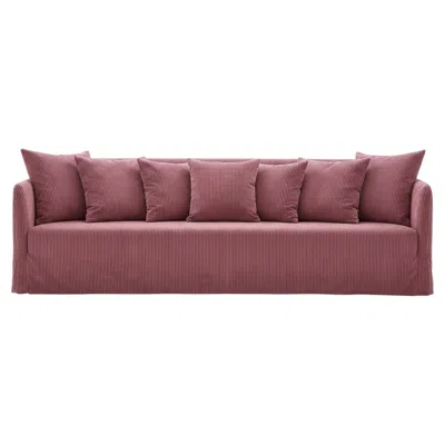 Pre-owned Gervasoni Sofa  Ghost 14 Design Paola Navone � Corduroy Scoop In Brown