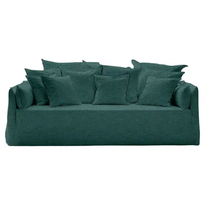 Pre-owned Gervasoni Sofa  Ghost 16 Design Paola Navone - Extra Deep Seating- Artist Matisse In Blue