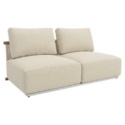 Pre-owned Gervasoni Sofa  Hashi 06 Design Federica Biasi - Aspen In Sand