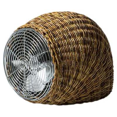 Pre-owned Gervasoni Wind S - Table Fan And Floor Fan Design Jasper Startup In Black