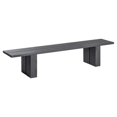 Pre-owned Gervasoni Yaku 17 Bench By Gabriele E Oscar Buratti In Gray