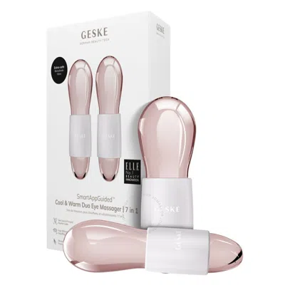 Geske Cool & Warm Duo Eye And Face Massager 7 In 1 In Starlight