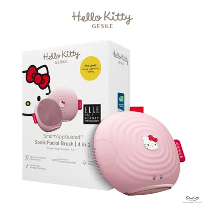 Geske Hello Kitty Pink Sonic Facial Brush  4 In 1 4099702004443