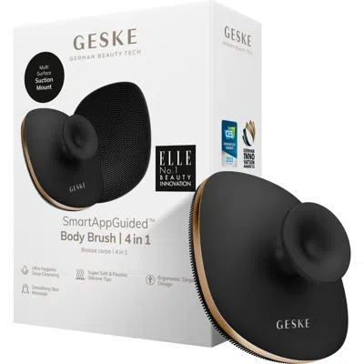 Geske Smartappguided Body Brush With Metal Ring | 4 In Gray