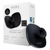 Geske Smartappguided Body Brush With Metal Ring | 4 In 1 - Black In Black