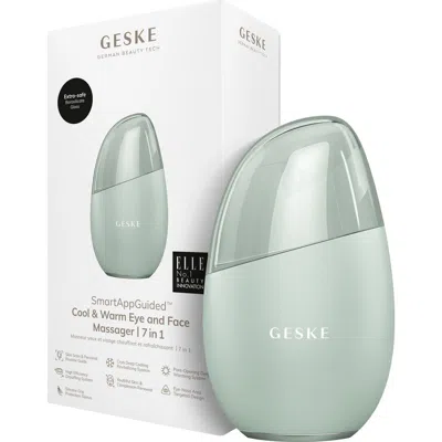 Geske Smartappguided Cool & Warm Eye & Face Massager | 7 In Green