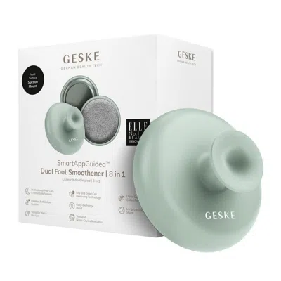 Geske Smartappguided Dual Foot Smoothener | 9 In 1 - Green