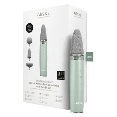 Geske Smartappguided Electric Pumice Foot Smoothing Multi-pen | 8 In 1 - Green