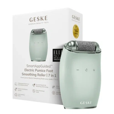 Geske Smartappguided Electric Pumice Foot Smoothing Roller | 7 In Green