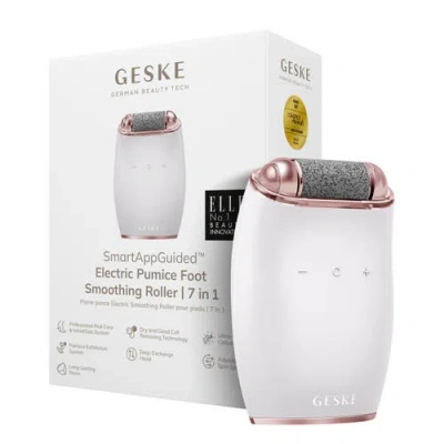 Geske Smartappguided Electric Pumice Foot Smoothing Roller | 7 In Silver