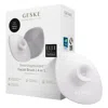 Geske Smartappguided Facial Brush With Handle | 4 In 1 - Starlight In Silver