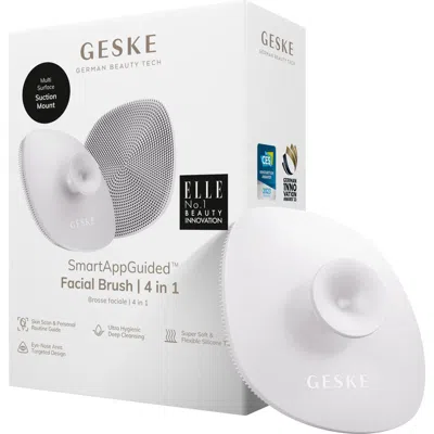 Geske Smartappguided Facial Brush With Handle | 4 In Silver