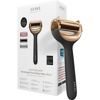 Geske Smartappguided Microneedle Face & Body Roller | 9 In Gray