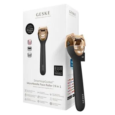 Geske Smartappguided Microneedle Face Roller | 9 In 1 - Gray