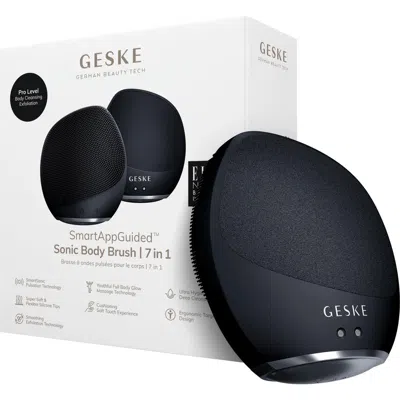 Geske Smartappguided Sonic Body Brush & Intensive Exfoliator | 7 In Black
