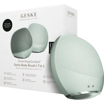 Geske Smartappguided Sonic Body Brush & Intensive Exfoliator | 7 In Green