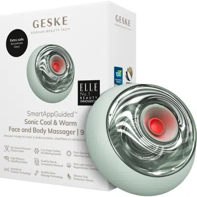 Geske Smartappguided Sonic Cool & Warm Face And Body Massager | 9 In Green