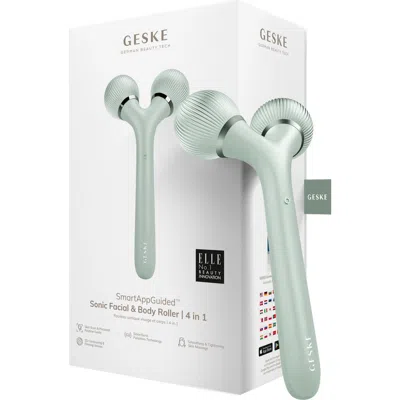 Geske Smartappguided Sonic Facial & Body Roller | 4 In Green