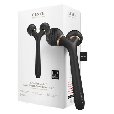 Geske Smartappguided Sonic Facial & Body Roller | 4 In 1 - Gray