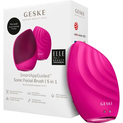 Geske Smartappguided Sonic Facial Brush | 5 In Purple