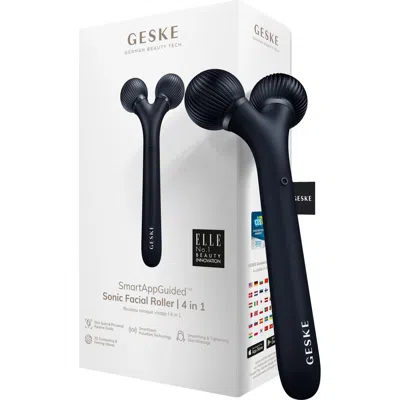 Geske Smartappguided Sonic Facial Roller | 4 In Black