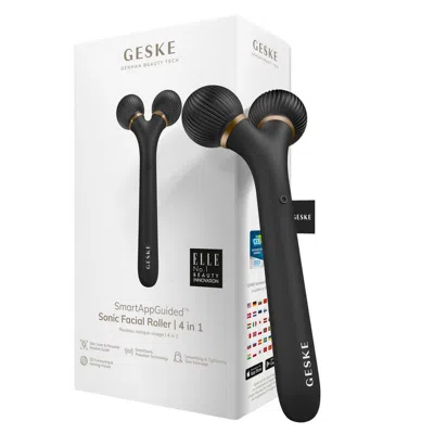 Geske Smartappguided Sonic Facial Roller | 4 In 1 - Gray