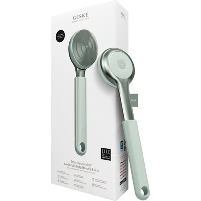 Geske Smartappguided Sonic Full-body Brush & Intensive Exfoliator | 8 In Green