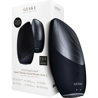 Geske Smartappguided Sonic Thermo Facial Brush | 6 In Black