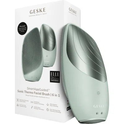 Geske Smartappguided Sonic Thermo Facial Brush | 6 In Green