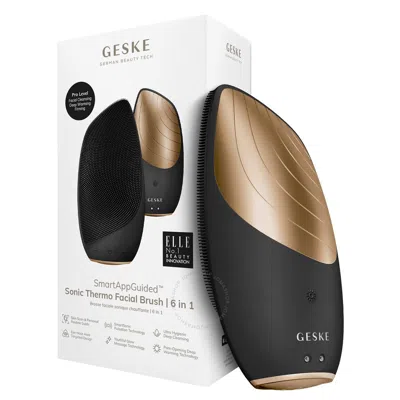 Geske Smartappguided Sonic Thermo Facial Brush 6 In 1 In Gray