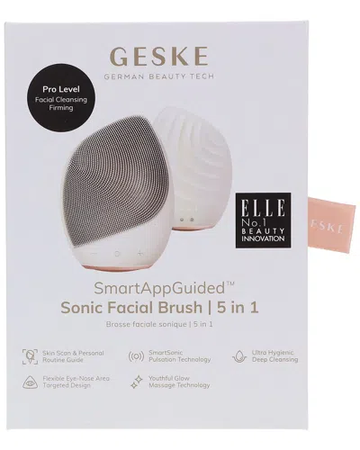 Geske Sonic Facial Brush 5-in-1 In White