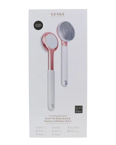 Geske Sonic Full Body Brush Intensive Exfoliator In White