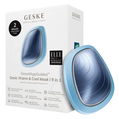 Geske Sonic Warm & Cool Mask | 9 In 1 Skin Care 4099702000094 In Aquamarine