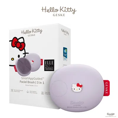 Geske X Hello Kitty Smartappguided Facial Brush 3-in-1 In Purple