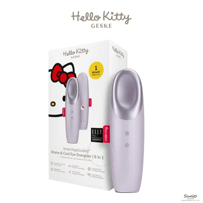 Geske X Hello Kitty Smartappguided Warm & Cool Eye Energizer 6 In 1 In Purple