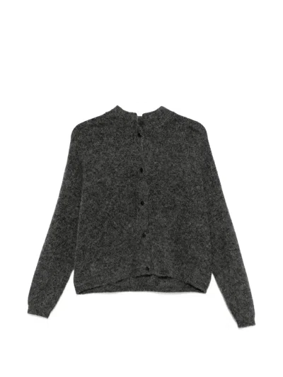 Gestuz Alpha Button-up Cardigan In Black