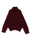 Gestuz Alphagz Turtleneck Pullover In Burgundy