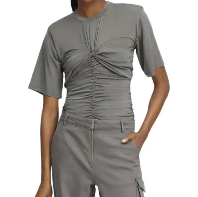 Gestuz Ashagz Draped T-shirt In Multi