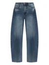 Gestuz Balloon-leg Jeans In Blue