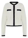 Gestuz Button-fastening Cardigan In White