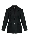 Gestuz Buttoned Blazer In Black
