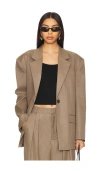 Gestuz Cacia Blazer In Beige