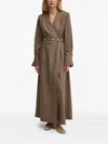 Gestuz Cacia Maxi Dress In Brown