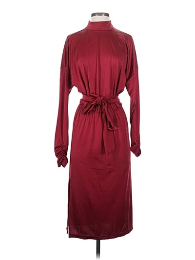 Pre-owned Gestuz Casual Dress In Burgundy